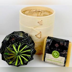COPY - COPY - Viori Hidden Waterfall Natural Shampoo & Conditioner Bar w/ Bambo…